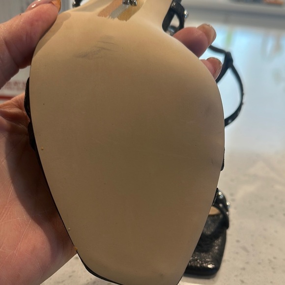 Sam Edelman Black Strappy Heels - Picture 4 of 5